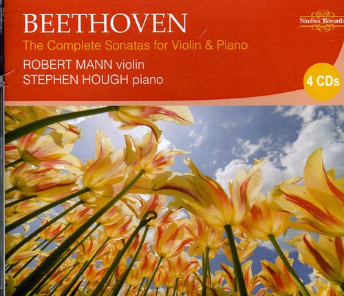 the album cover for L.V. Beethoven - Complete Violin Sonatas