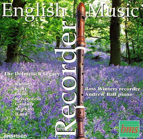 the album cover for Ross Winters - English Recorder Music
