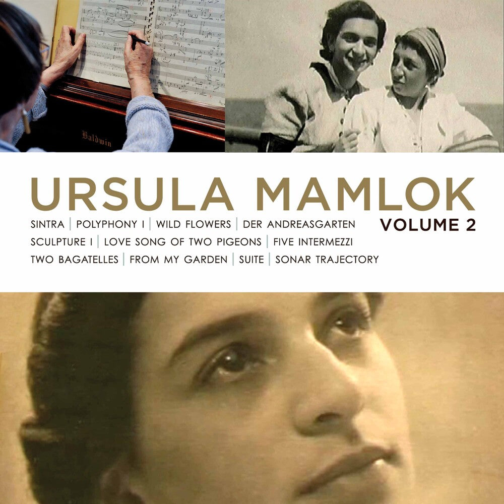 the album cover for David Eggar - Music of Ursula Mamlok 2