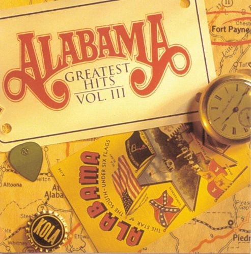 the album cover for Alabama - Greatest Hits, Vol. 3
