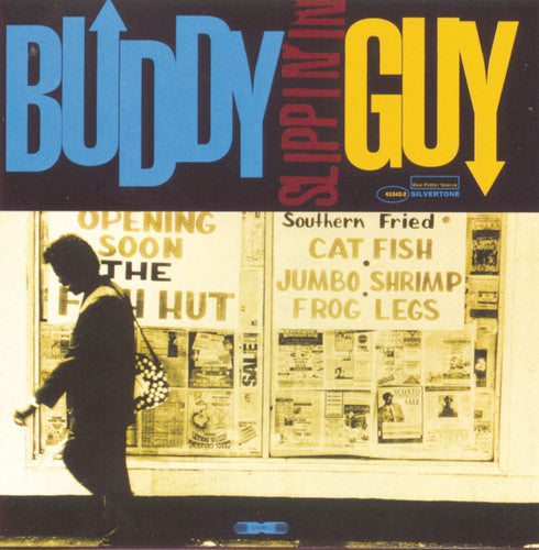 the album cover for Buddy Guy - Slippin in