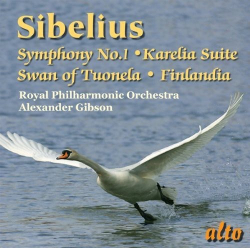 the album cover for The Royal Philharmonic Orchestra - Symphony 1: Finlandia Tuonela Karelia Suite