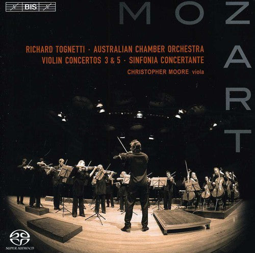the album cover for Richard Tognetti - Violin Concertos