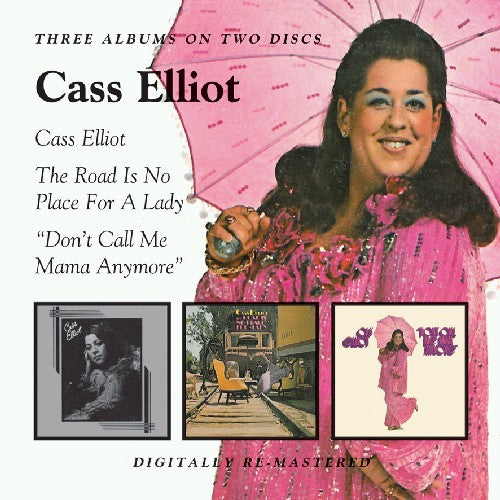 the album cover for Cass Elliot - Cass Elliot/Road Is No Place For A Lady/Don't Call [Import]