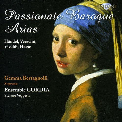 the album cover for Gemma Bertagnolli - Passionate Baroque Arias
