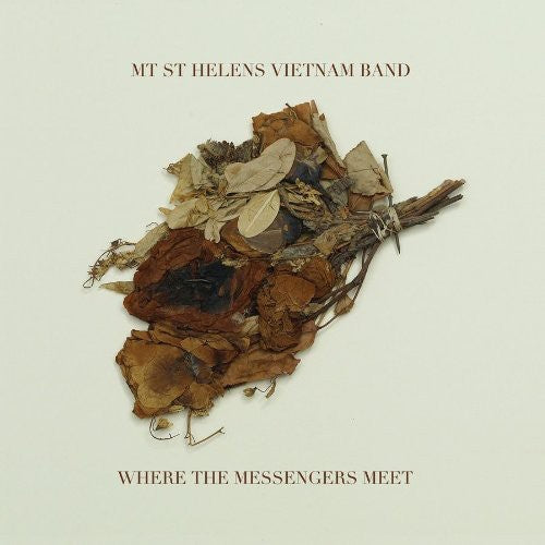 the album cover for Mt St Helens Vietnam Band - Where the Messengers Meet