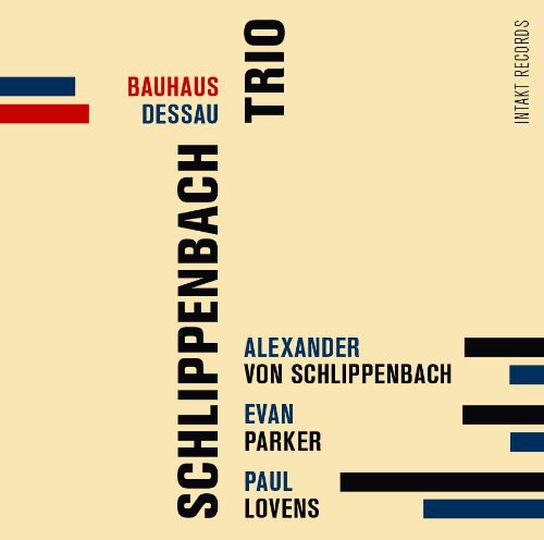 the album cover for Schlippenbach Trio - Bauhaus Dessau