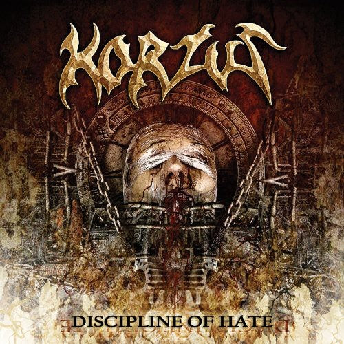 the album cover for Korzus - Discipline of Hate