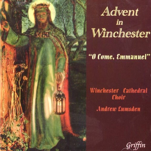 the album cover for Sarah Baldock - Advent from Winchester