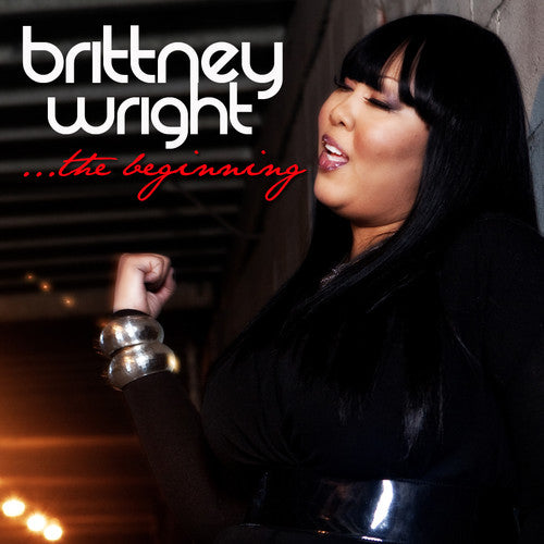 the album cover for Brittney Wright - The Beginning