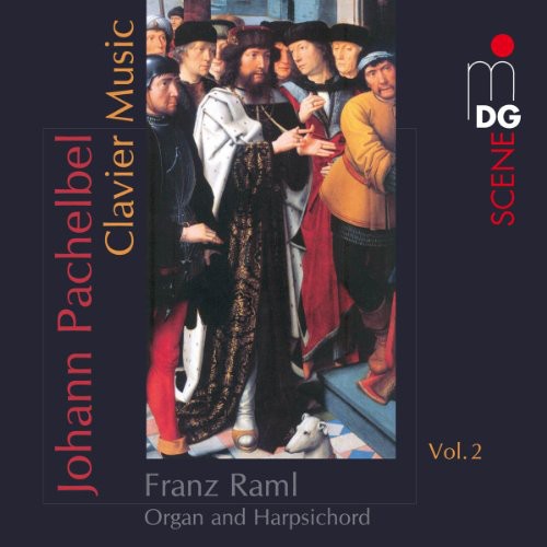 the album cover for J. PACHELBEL - Clavier Music 2