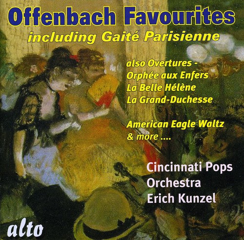 the album cover for The Cincinnati Pops Orchestra - Orchestral Favourites Including Gaite Parisienne