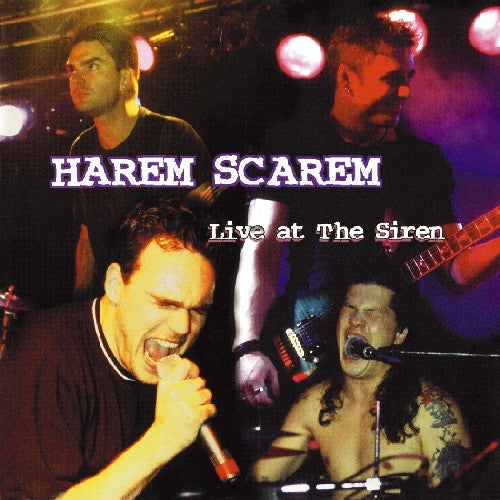 the album cover for Harem Scarem - Live At The Siren