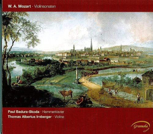 the album cover for PAUL BADURA-SKODA - Violin Sonatas