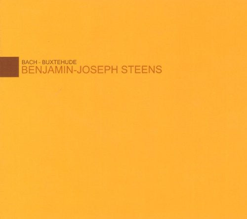 the album cover for Benjamin-Joseph Steens - Organ Works