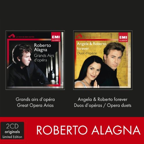 the album cover for ROBERTO ALAGNA - Airs D'opera/Duos Avec Gheorghiu [Import]