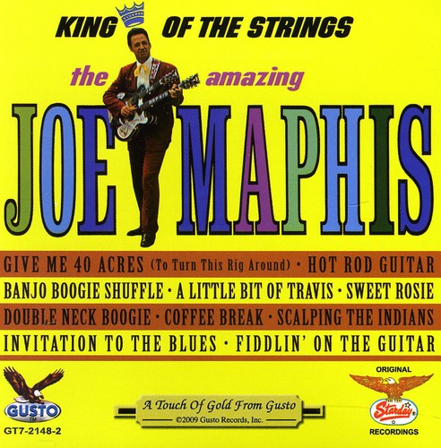 the album cover for Joe Maphis - King of the Strings
