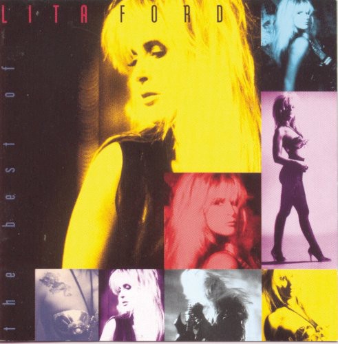 the album cover for Lita Ford - Best of Lita Ford