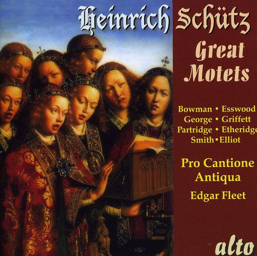 the album cover for Pro Cantione Antiqua - 12 Motets