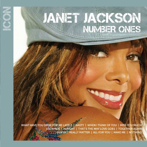the album cover for Janet Jackson - Icon