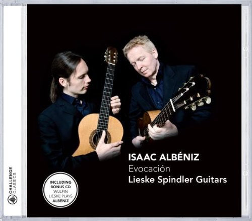 the album cover for Lieske Spindler Guitars - Evocacion