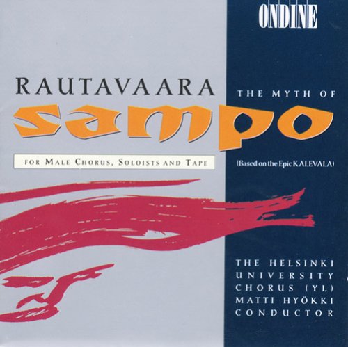 the album cover for Matti Hyokki - Myth of Sampo for Male Choir