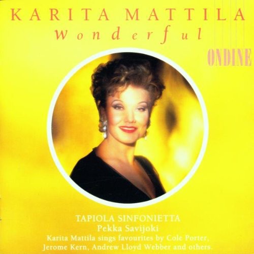 the album cover for KARITA MATTILA - Wonderful