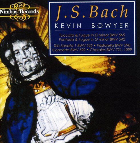 the album cover for Kevin Bowyer - Organ Works 1