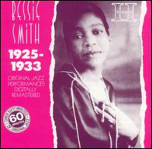 the album cover for Bessie Smith - 1925-1933