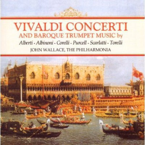the album cover for The Philharmonia Orchestra - Concerti & Baroque Trumpet Music
