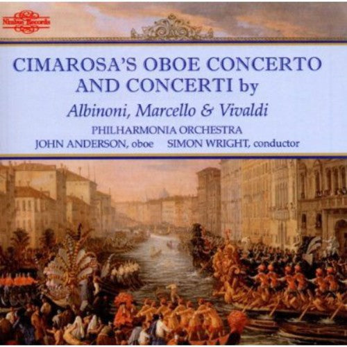 the album cover for Simon Wright - Oboe Concerto & Other Concerti