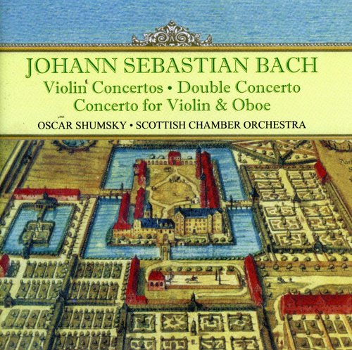 the album cover for Oscar Shumsky - Violin Concertos