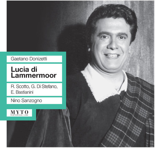 the album cover for Donizetti / Bastianini / Scotto / Vinco / Malagu - Lucia Di Lammermoor