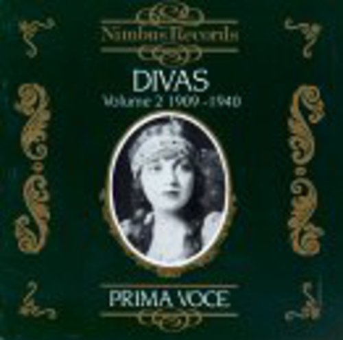 the album cover for Divas - 1909-1940 Vol 2