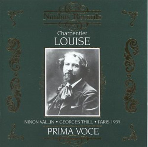 the album cover for G. Charpentier - Louise