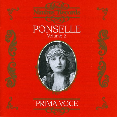 the album cover for ROSA PONSELLE - Rose Ponselle Recordings from 1918-1939 2