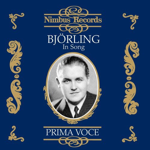 the album cover for Jussi Bjorling - Jussi Bjorling in Song 1930-1937