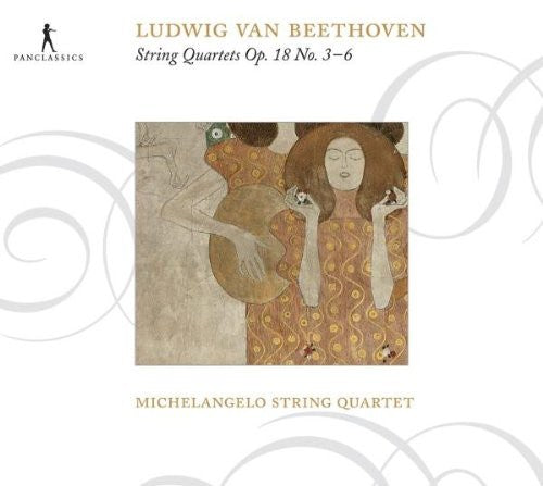 the album cover for Michelangelo String Quartet - Streichquartette Op 186-6