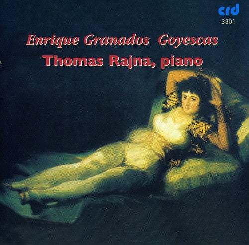 the album cover for Thomas Rajna - Goyescas
