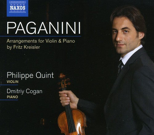 the album cover for Philippe Quint - La Campanella / Le Streghe / la Conerentola