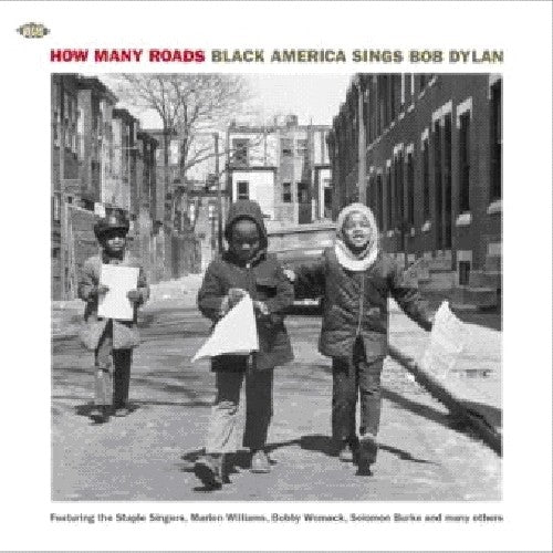 the album cover for How Many Roads Black America Sings Bob Dylan - How Many Roads: Black America Sings Bob Dylan [Import]