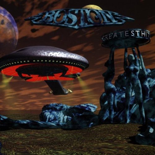 the album cover for Boston - Greatest Hits [Import]