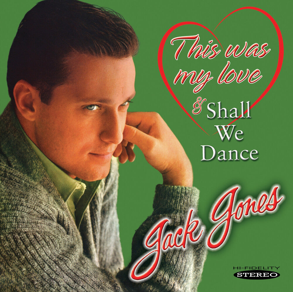 the album cover for Jack Jones - This Was My Love and Shall We Dance