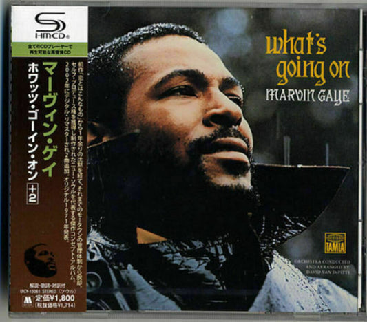 the album cover for Marvin Gaye - What's Going on (SHM-CD)