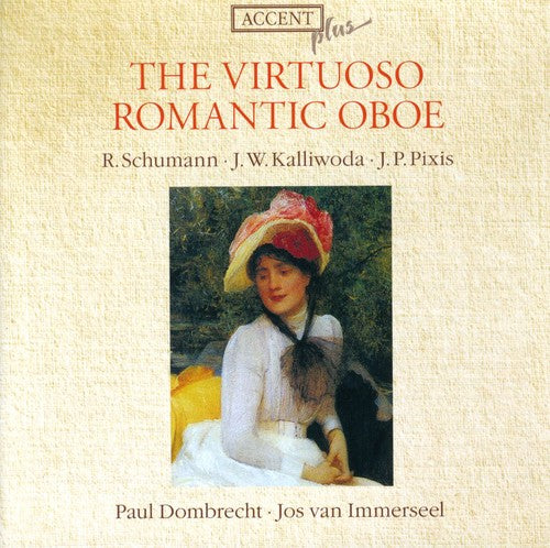 the album cover for Paul Dombrecht - Virtuoso Romantic Oboe