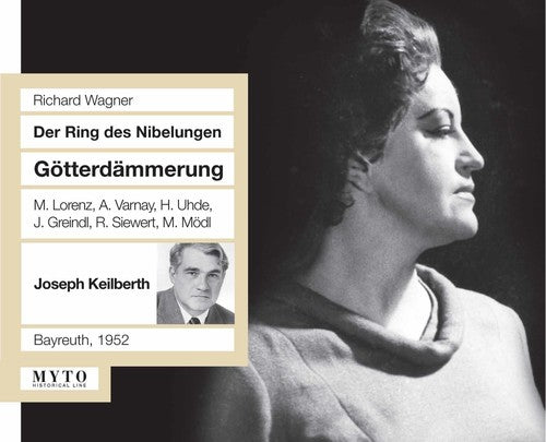 the album cover for Josef Keilberth & Max Lorenz - Gotterdammerung