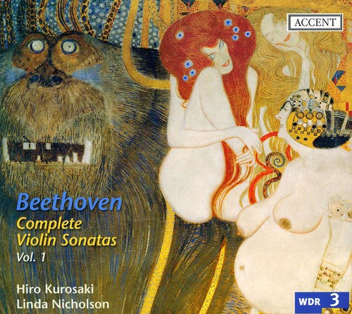 the album cover for Hiro Kurosaki - Complete Violin Sonatas 1