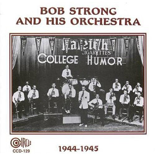 the album cover for Bob Strong - 1944-1945