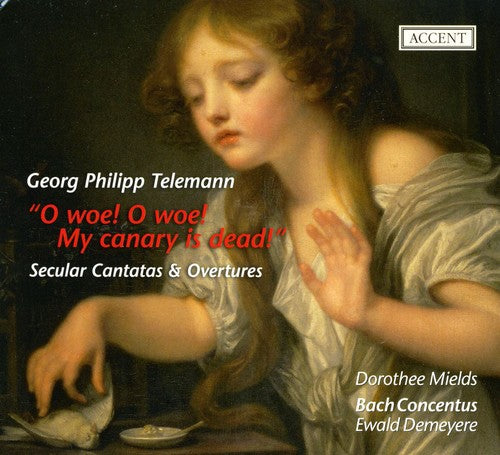 the album cover for Ewald Demeyere - O Woe O Woe My Canary Is Dead