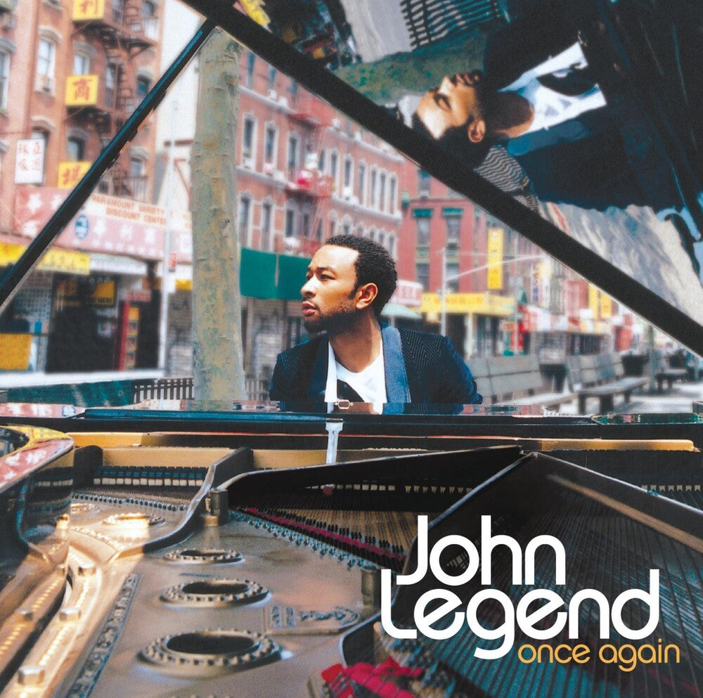 the album cover for John Legend - Once Again